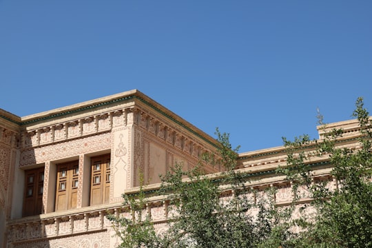 beige concrete building in Kashan Iran