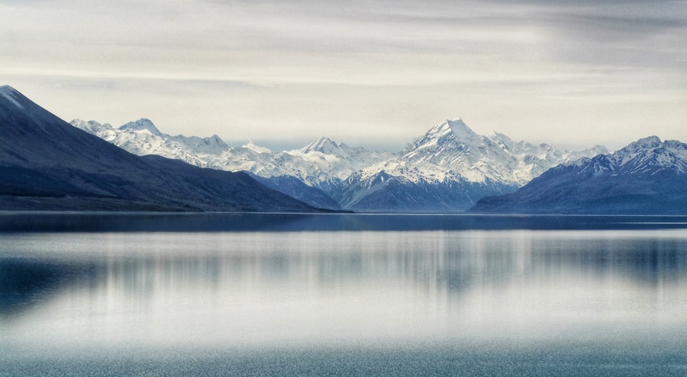 lake near mountains