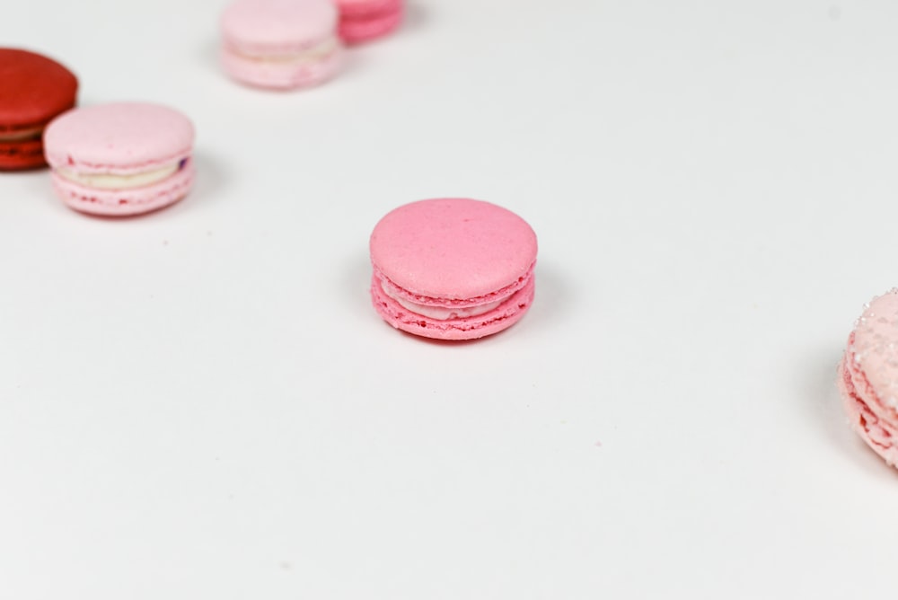 pink macaroon