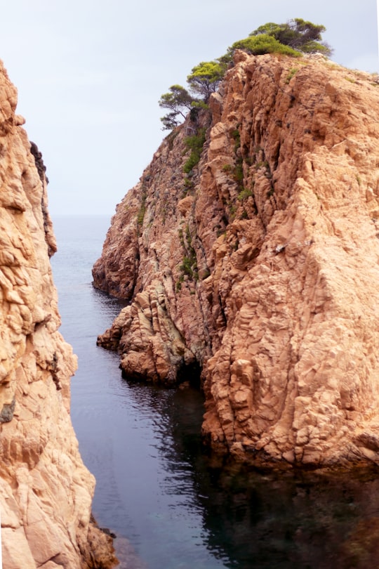 rock formation at daytime in Costa Brava Spain