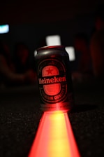 A vibrant image showcasing Heineken products in a distribution setting.