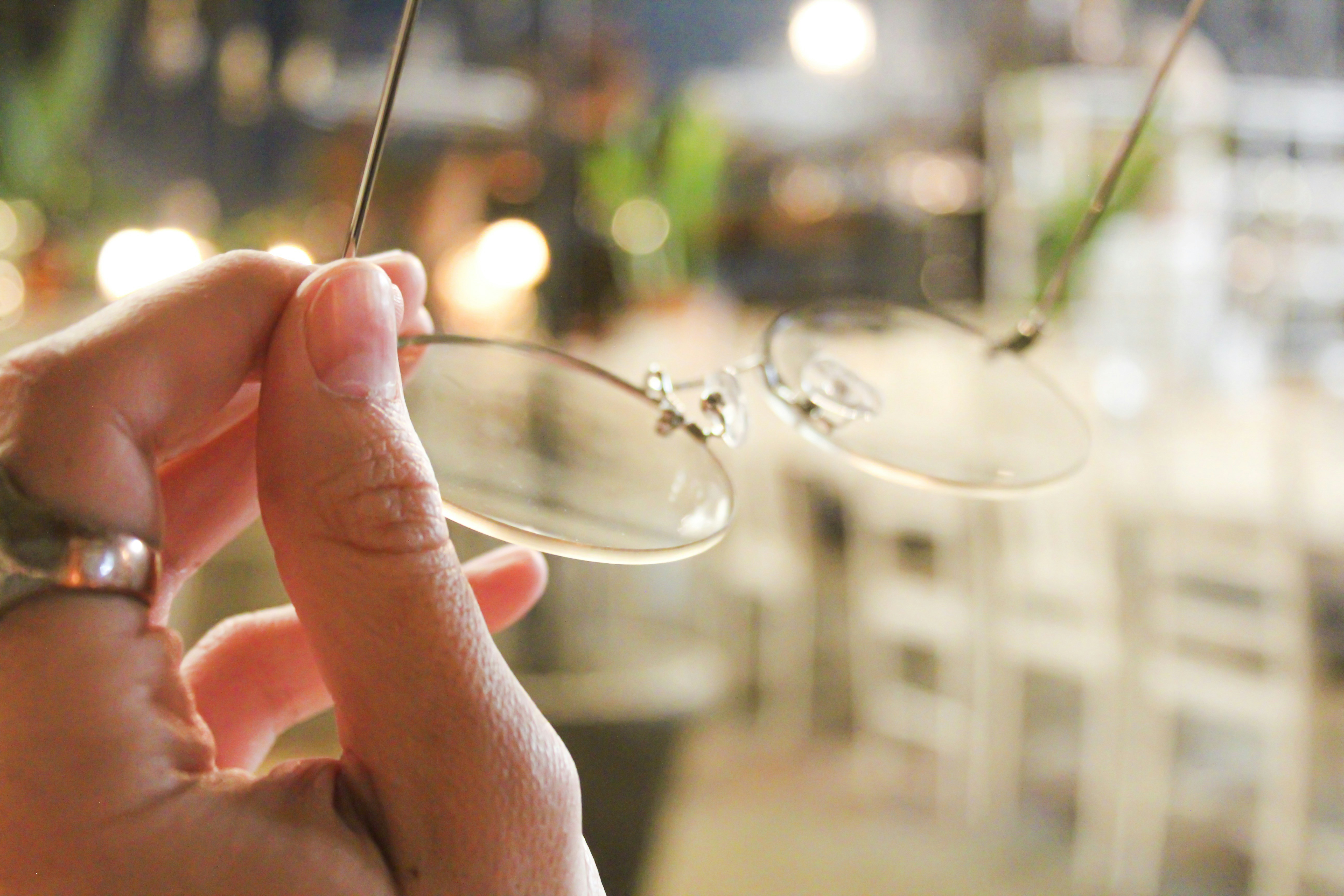 frameless eyeglasses
