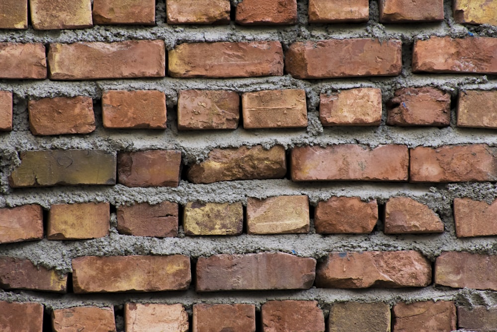 brown concrete wall