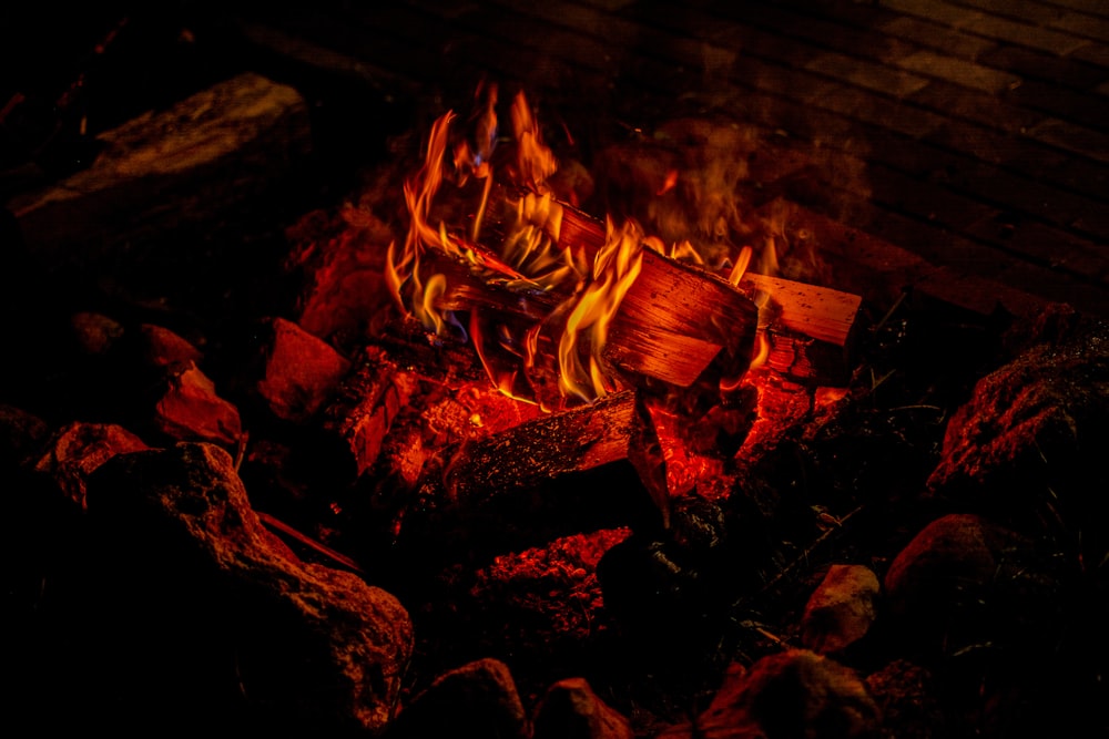bonfire photograph