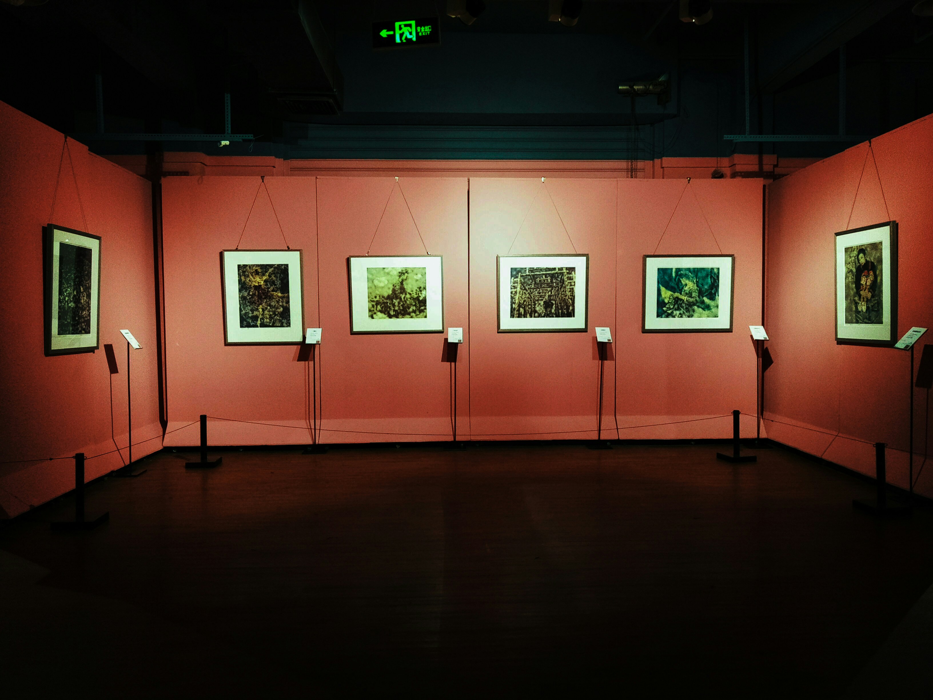 black and yellow wall lamp