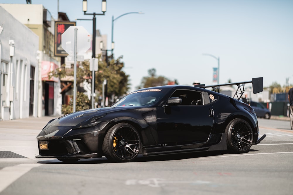 black coupe
