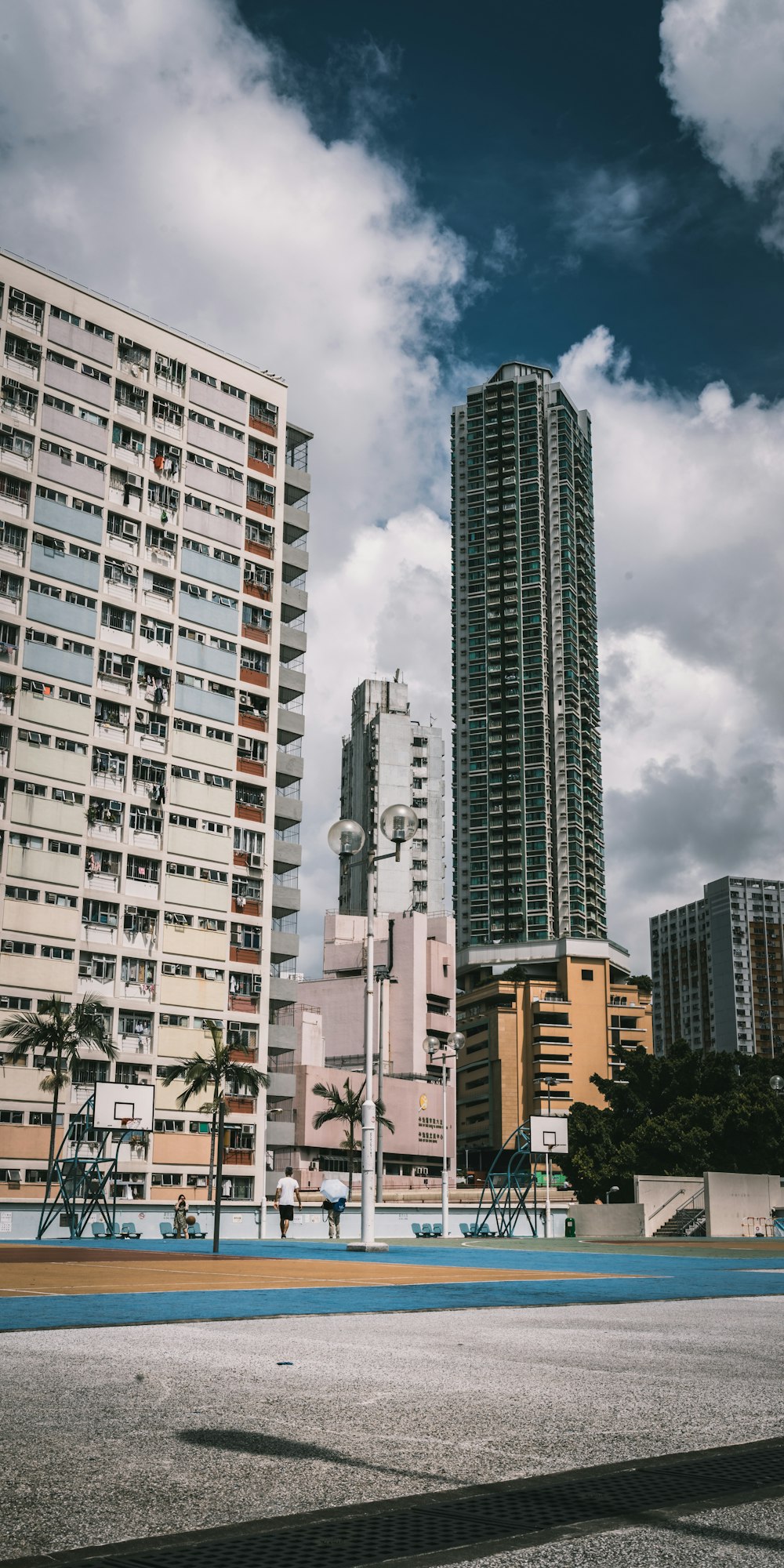 high-rise buildings