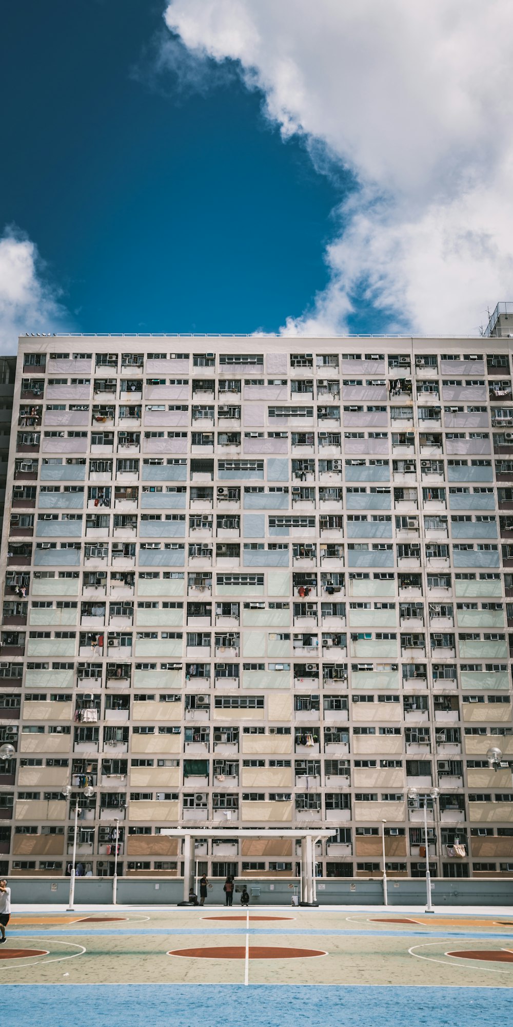 white concrete building