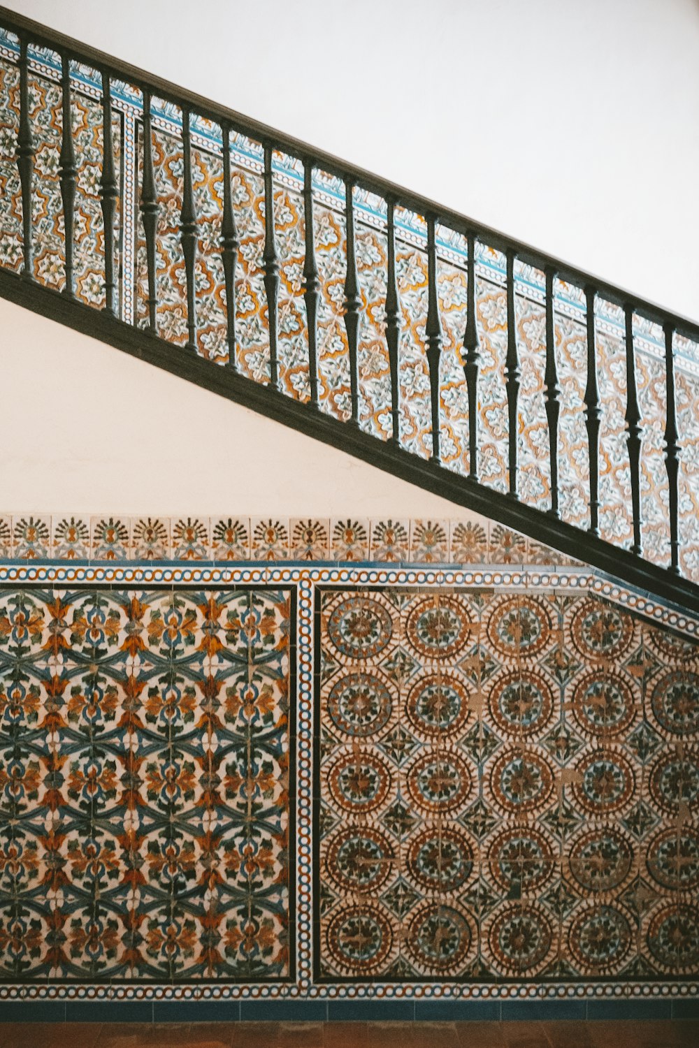 Moroccan design on the wall
