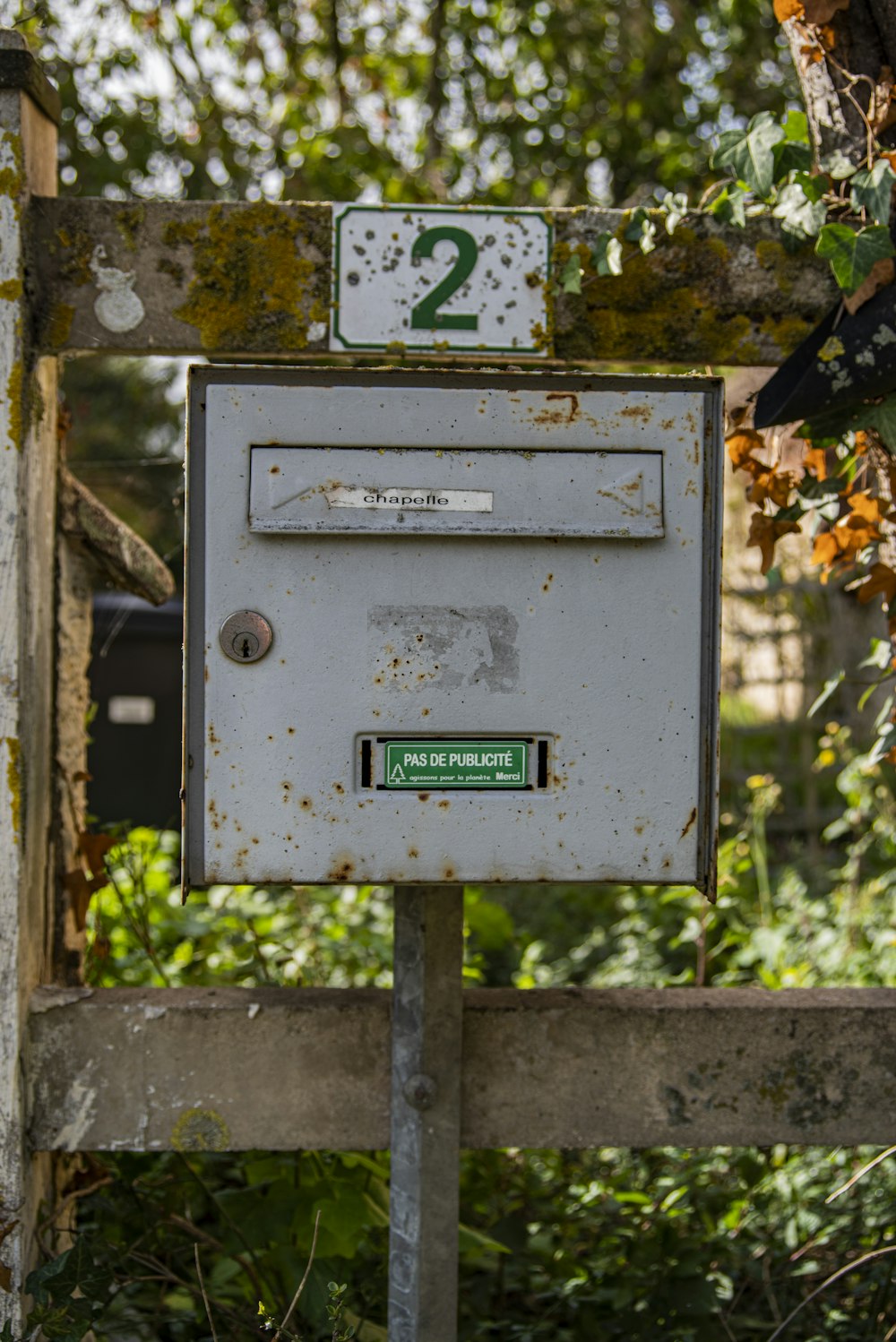 gray metal mail box during daytime