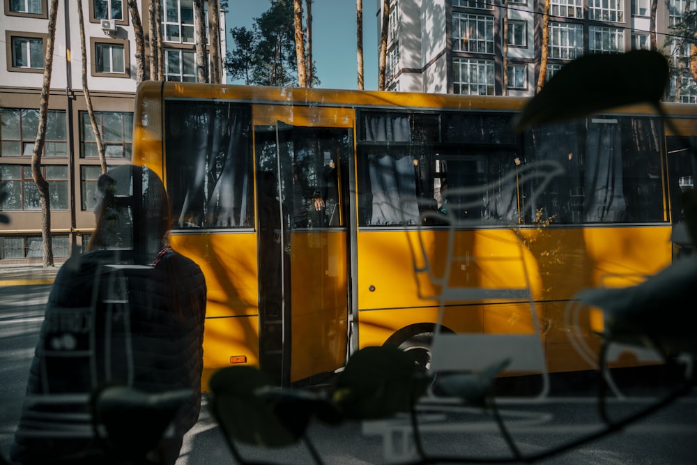 yellow tram