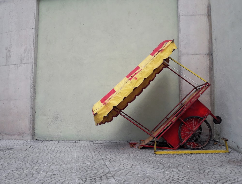 food cart on corner