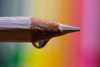 A colorful and playful illustration of a magical pencil.