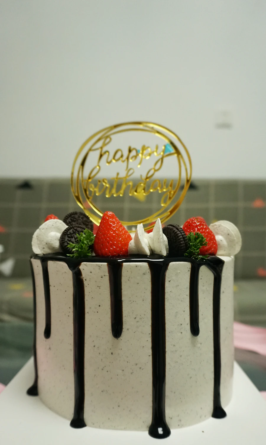 Matcha & Strawberry Layer Cake