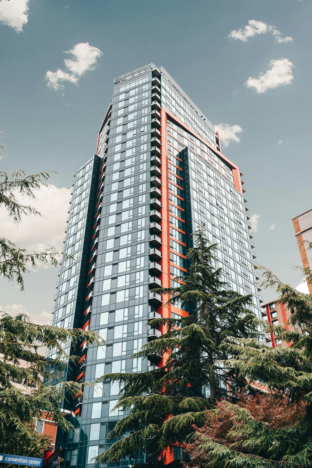 low-angle photography of high-rise building