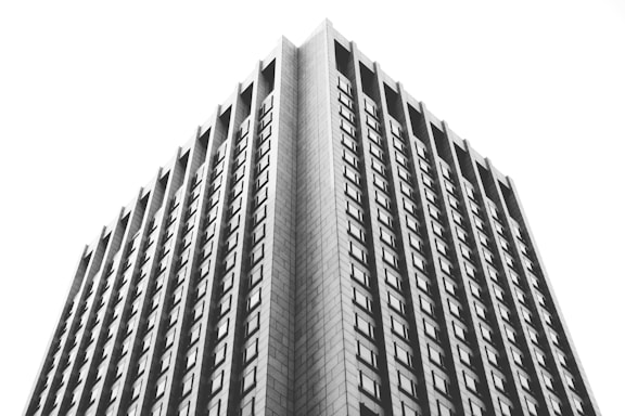 low angel photography of building