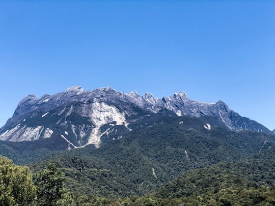 white mountains in Sabah Malaysia