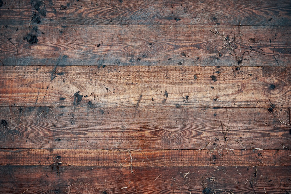 un gros plan d’une surface en bois avec des nœuds