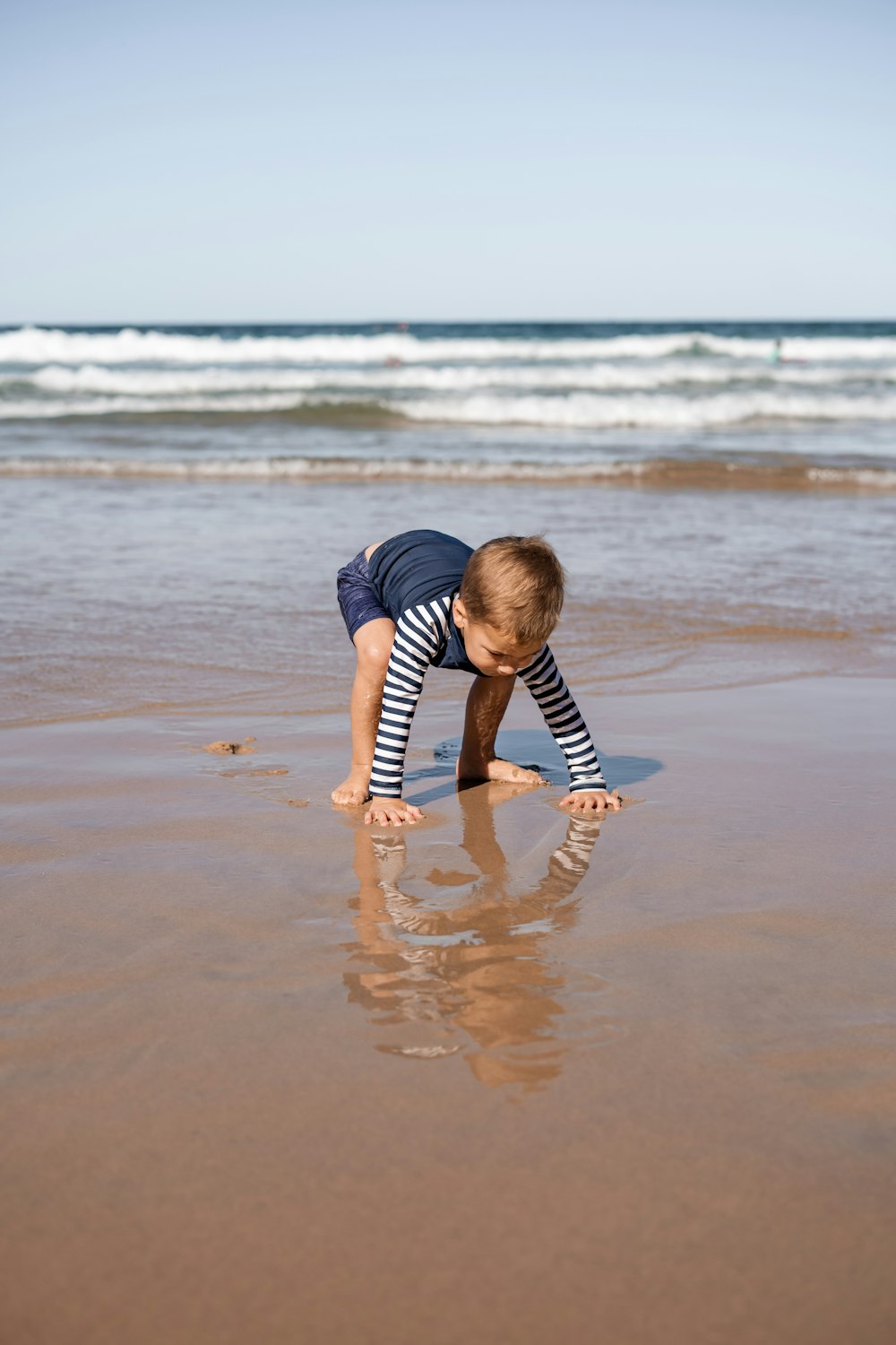 boy at beach