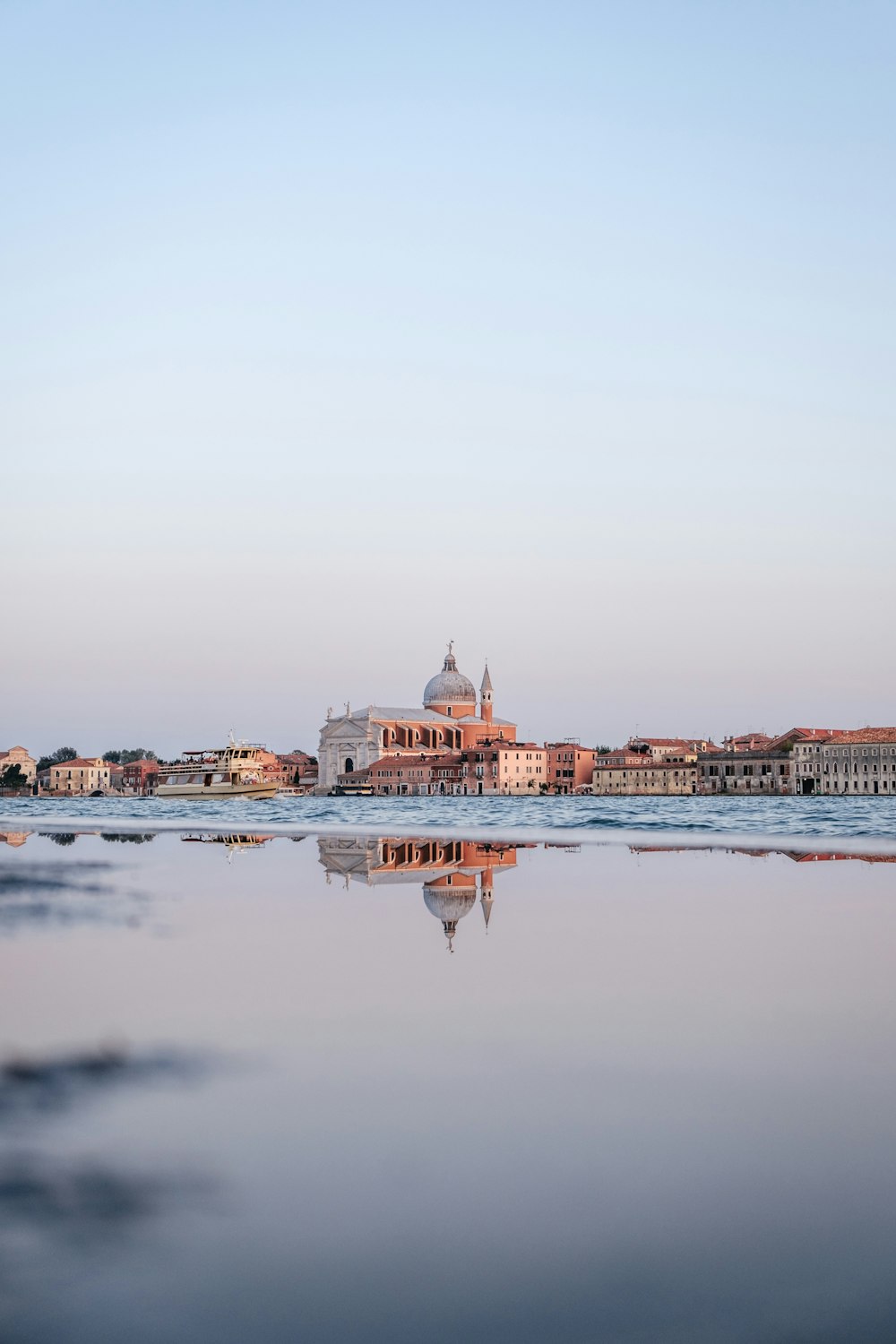 city and sea during day