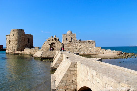 None in Sidon Sea Castle Lebanon