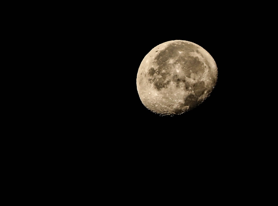 full moon during nighttime