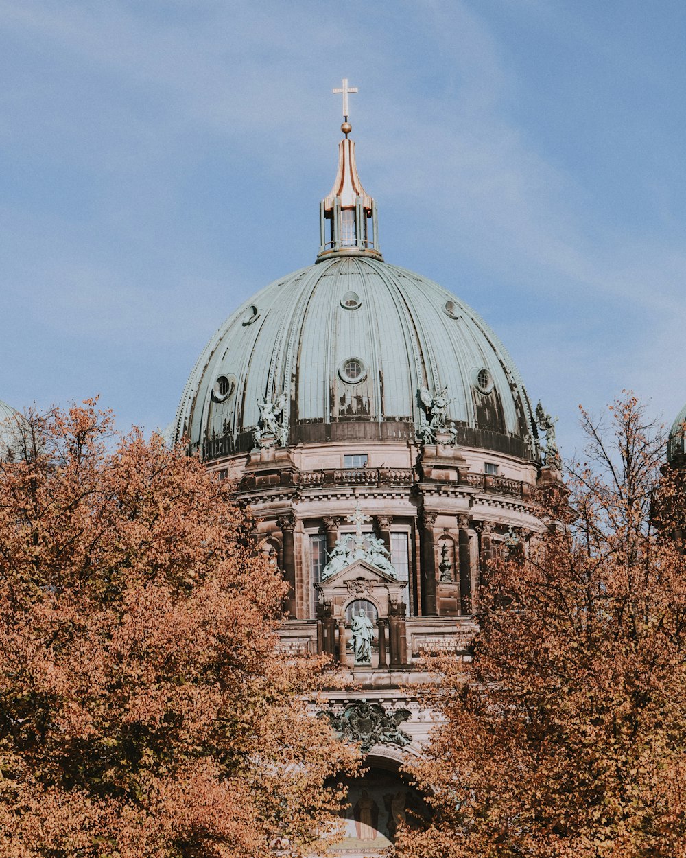 Berlin Cathedral in Germany under blue and white sky during daytime