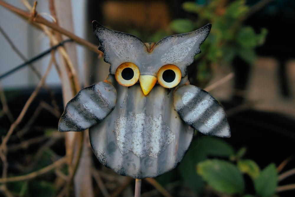 grey owl decor