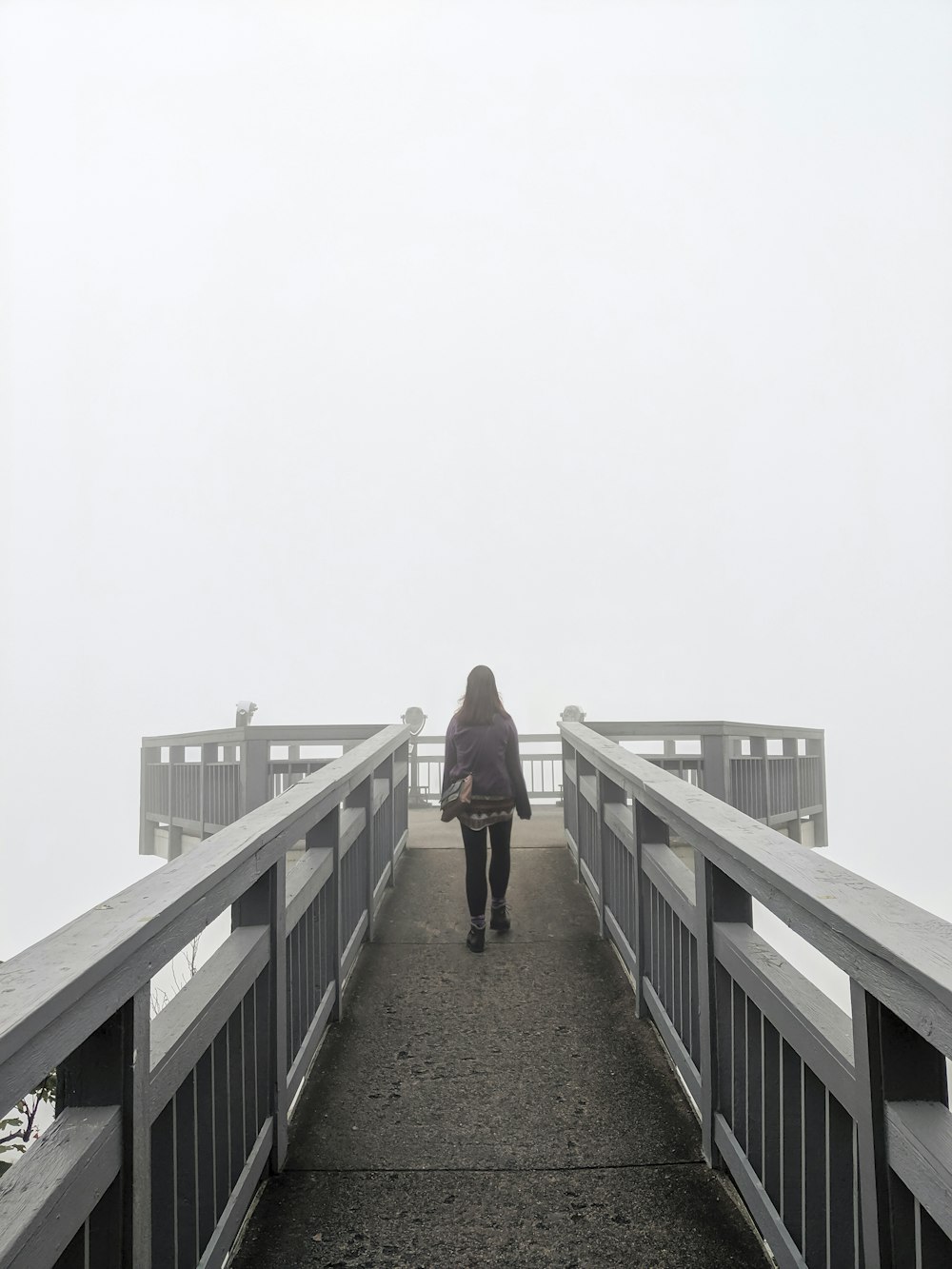 woman on dock