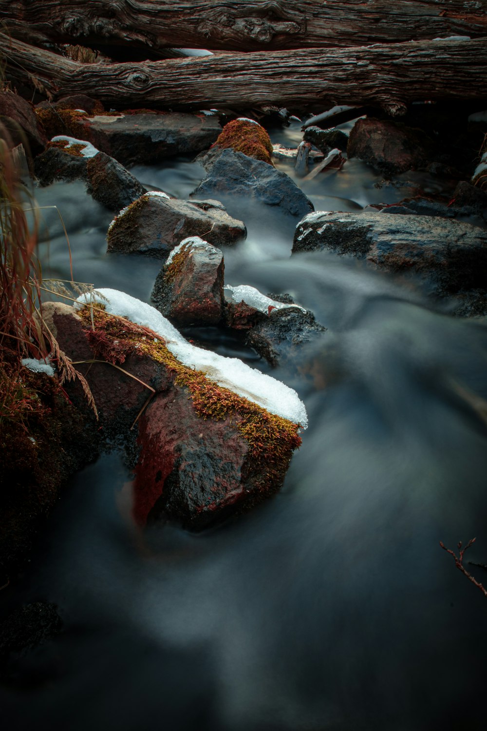 river with rocks