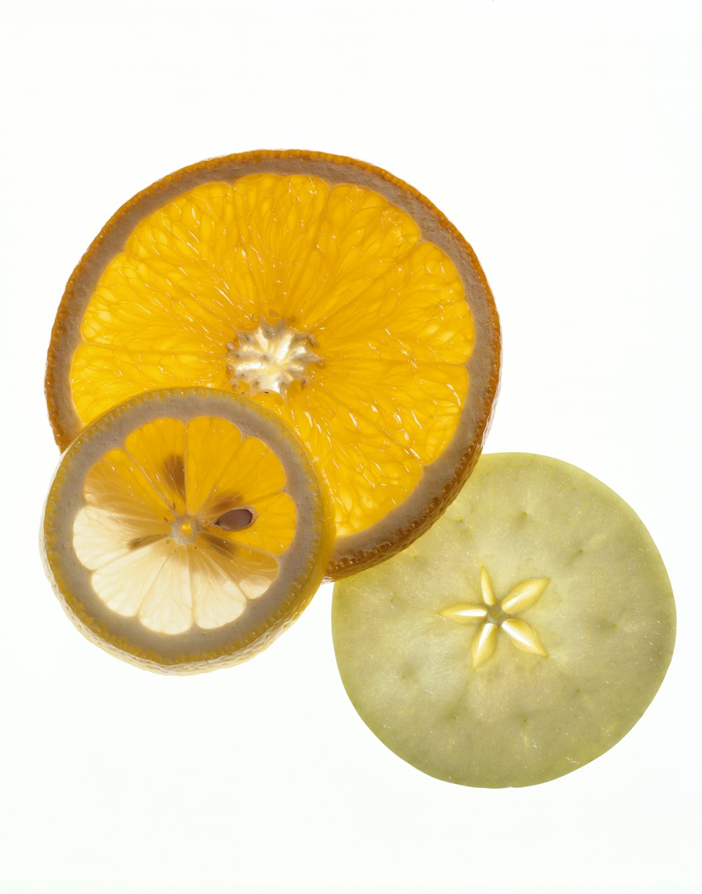 sliced orange fruit