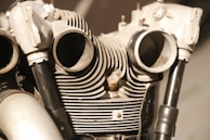 Side view of a diesel engine fire pump highlighting its robust build and quality finish.