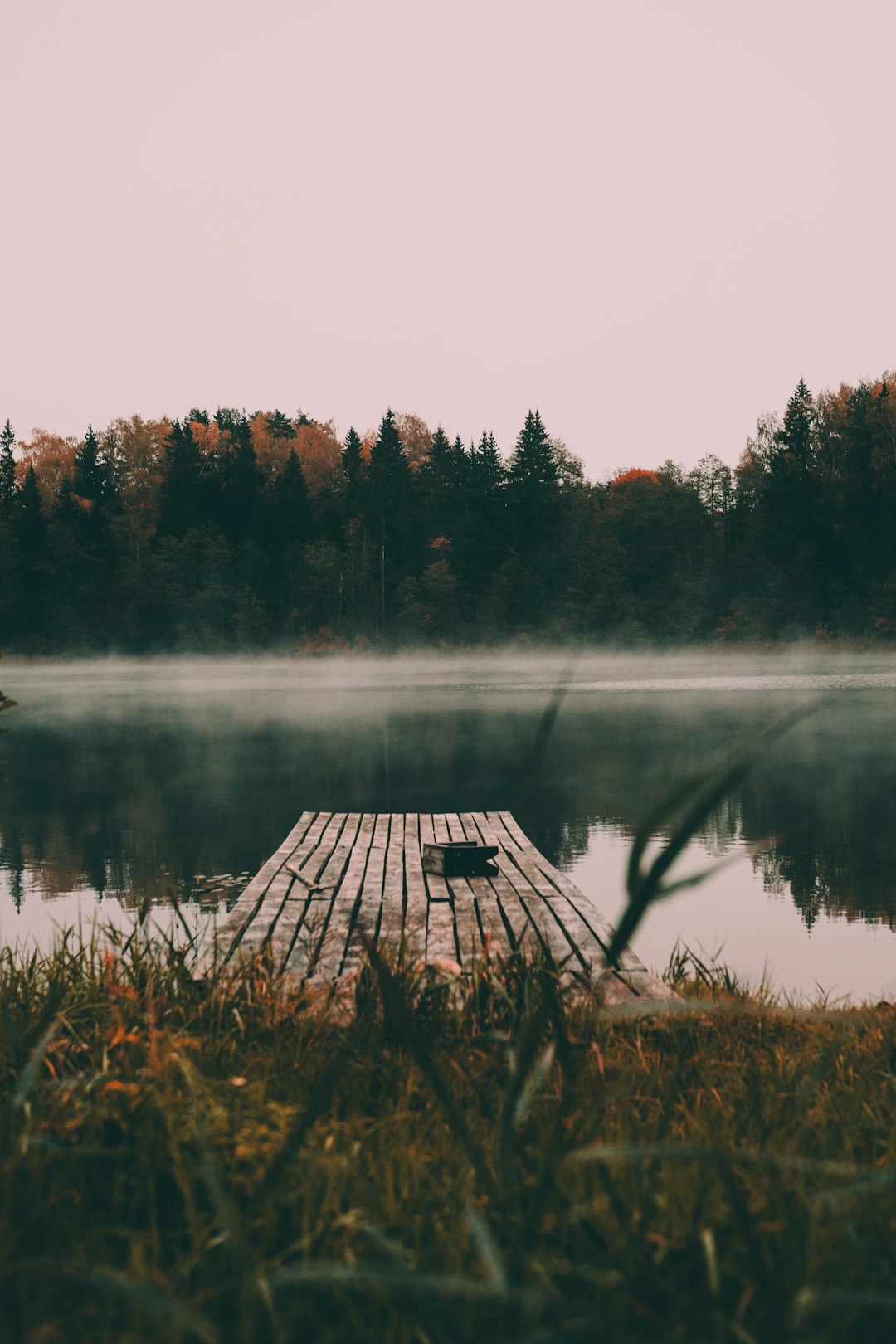 brown wooden dock on calm body of water