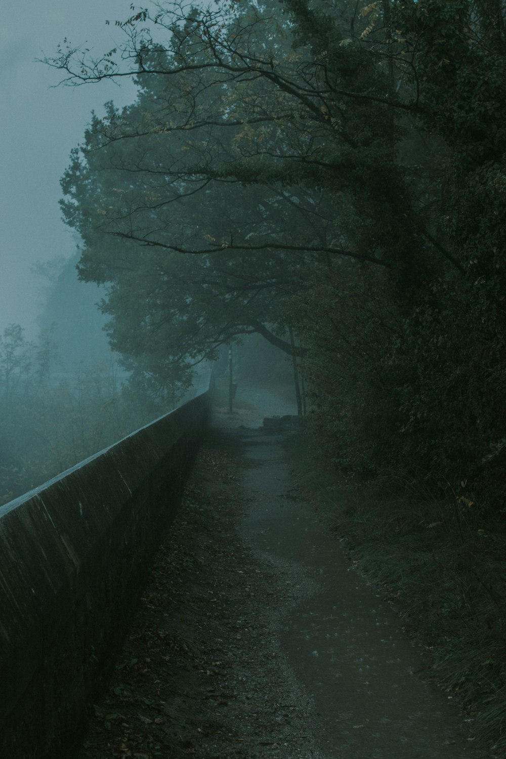 Chemin en béton