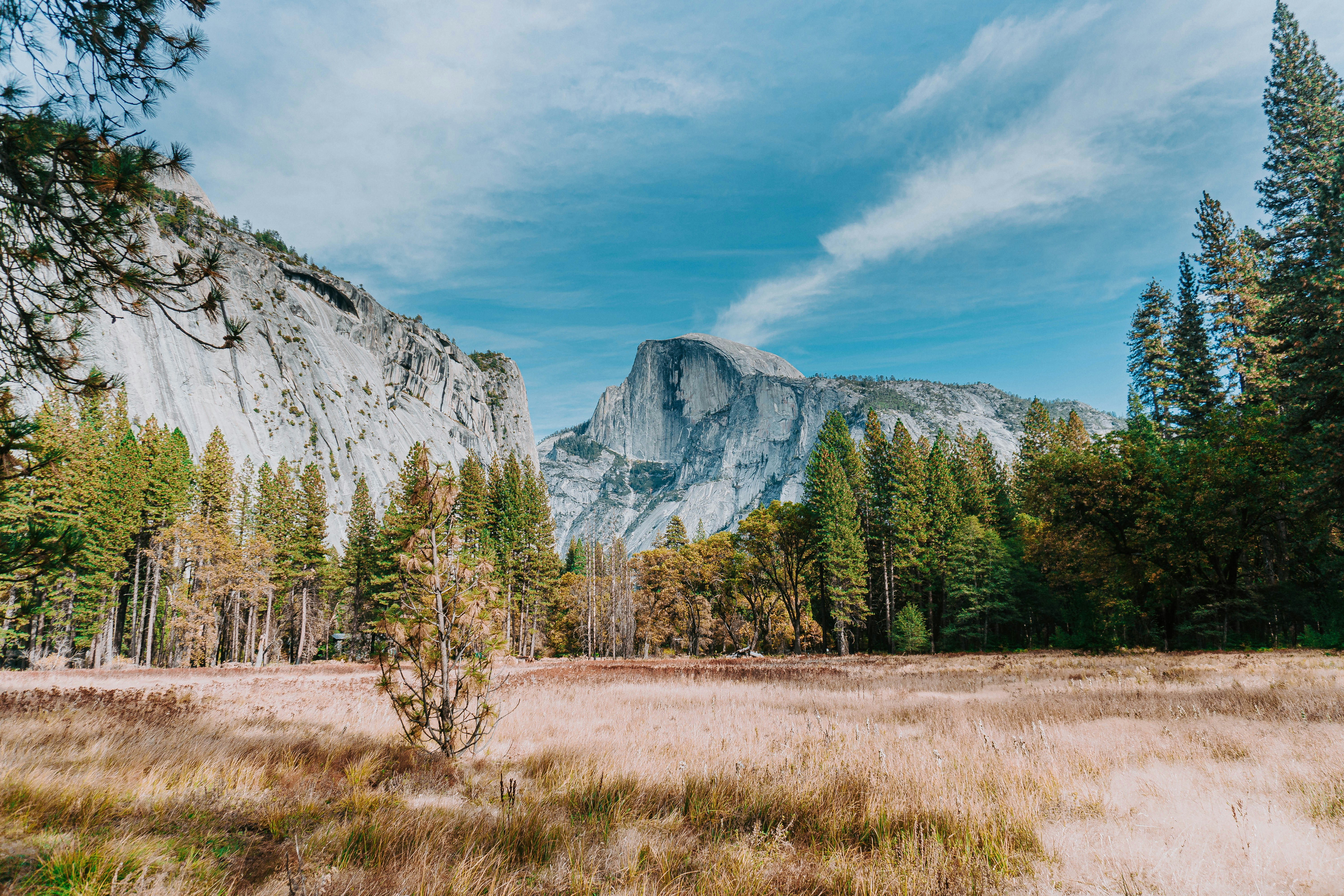 rocky mountain photograph, calm valley views