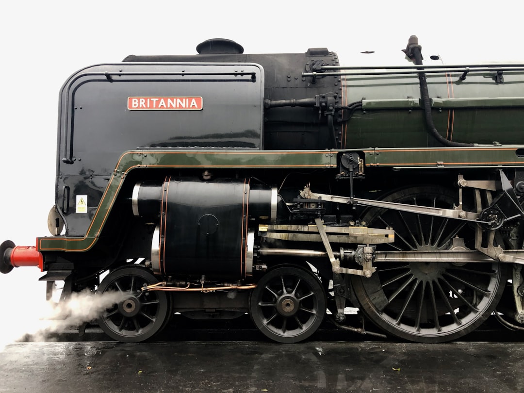 black and gray train train,