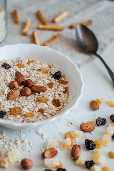 oatmeal with nuts