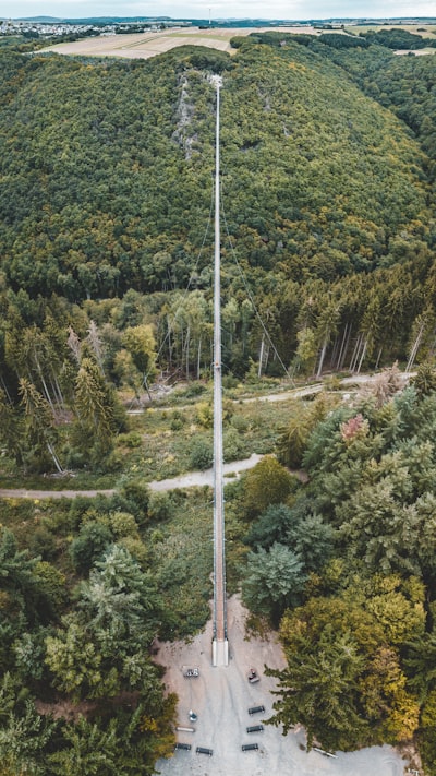 Geierlay Suspension Bridge - Desde Drone, Germany