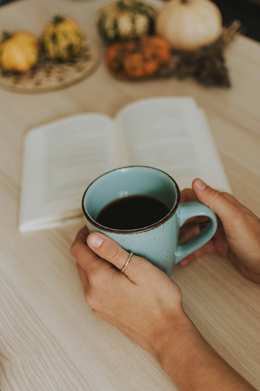 white ceramic mug