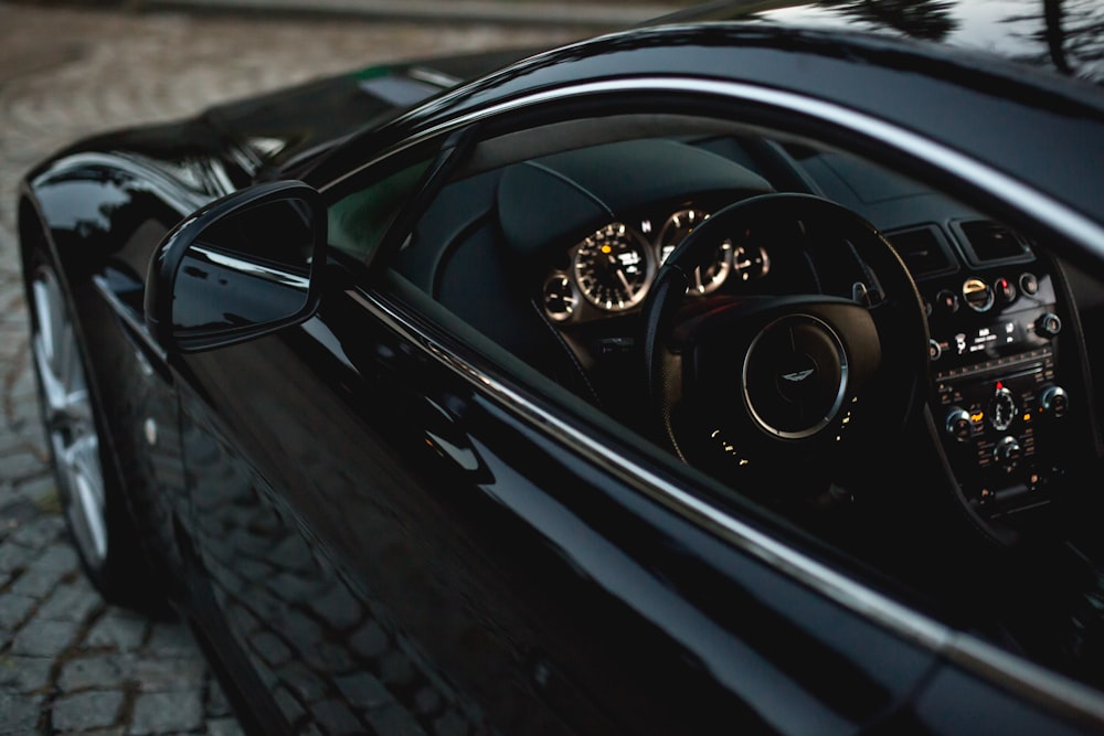 black Chevrolet Corvette coupe