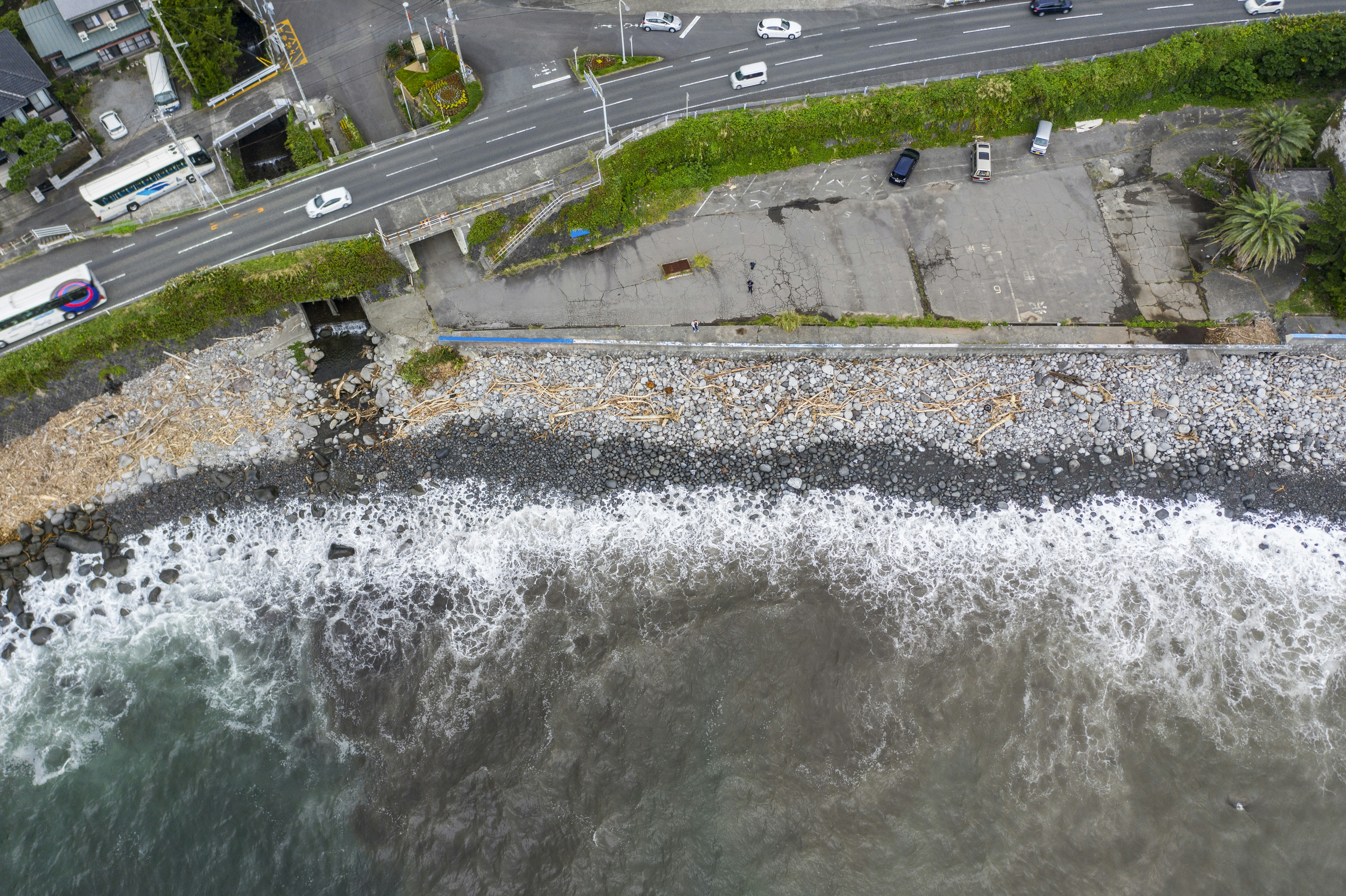 Drone footage, Izu, Japan.