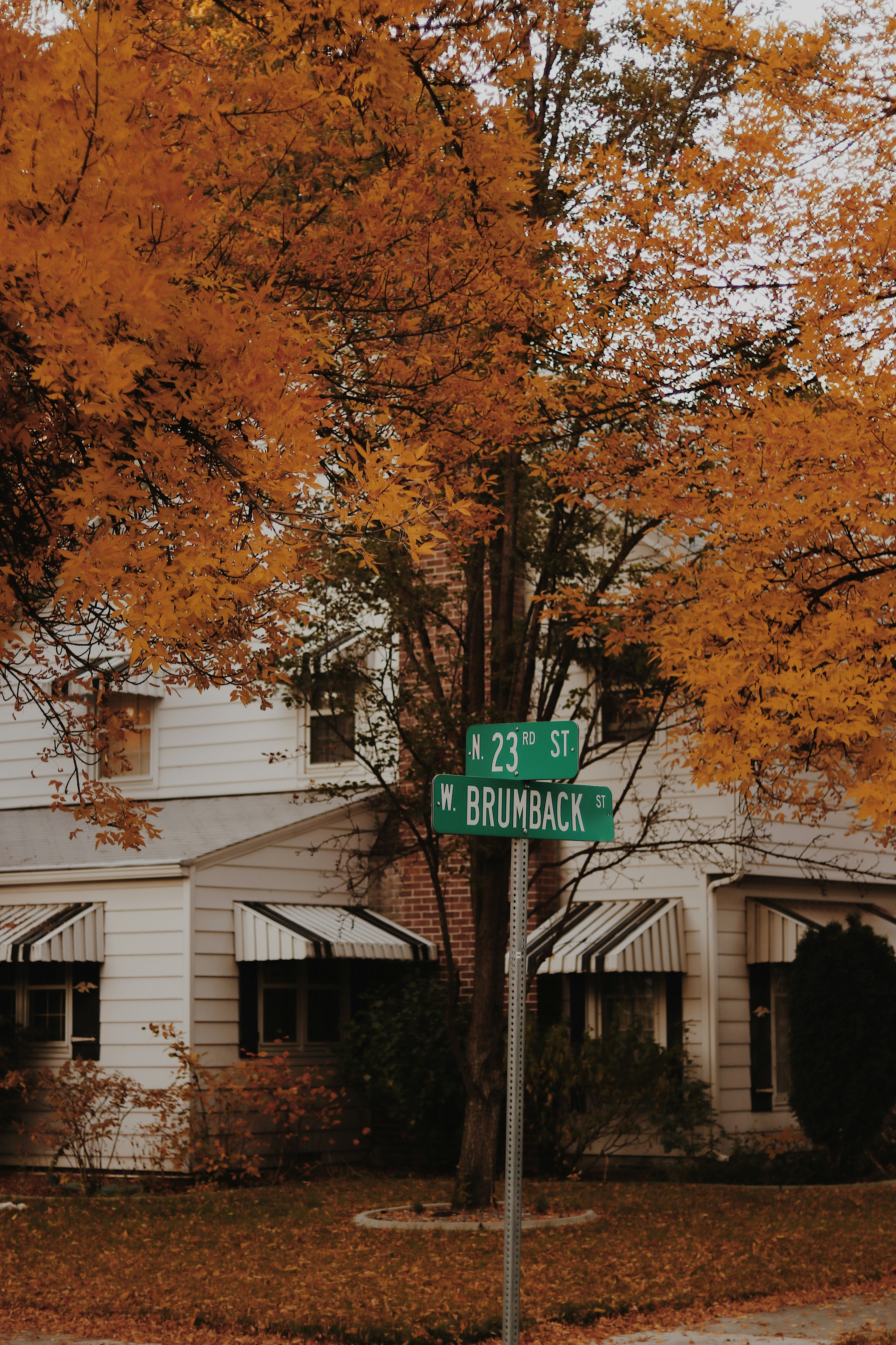 green street signage