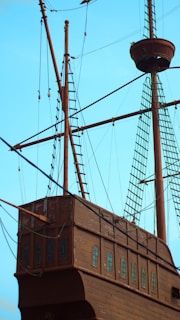 brown ship