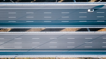 aerial photography of road during daytime
