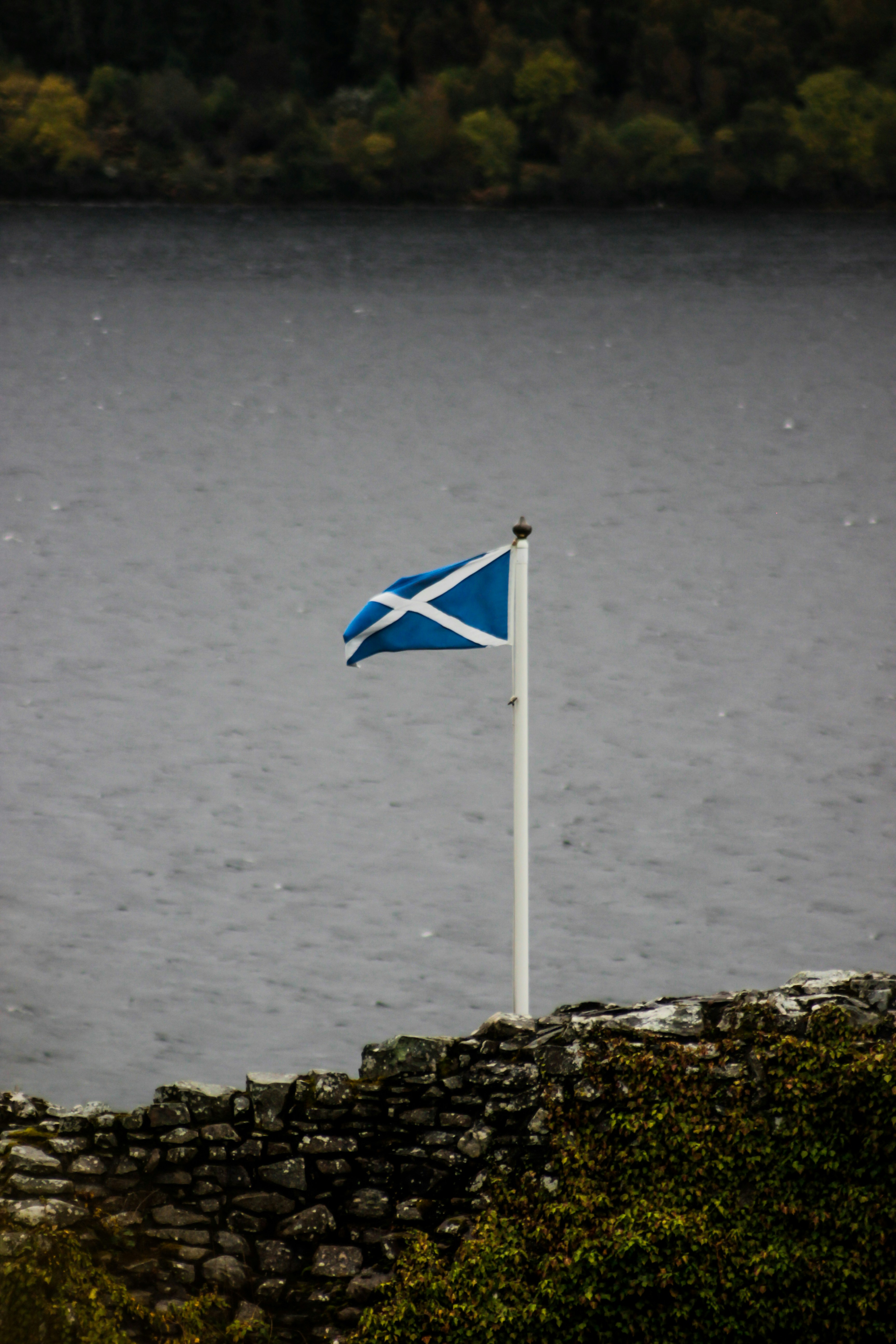 Scotland Flag Waving Near Seashore During Daytime Photo Free Flag Image On Unsplash