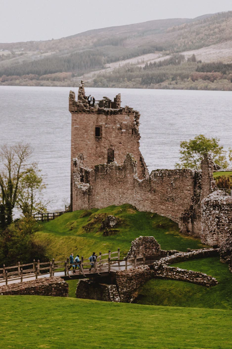 ruin castle photograph
