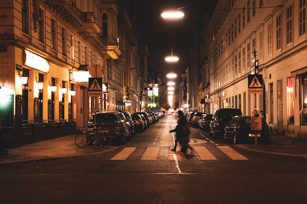 man walking on the pedestal lane