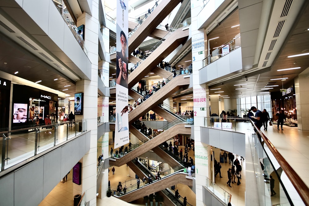 people inside the building