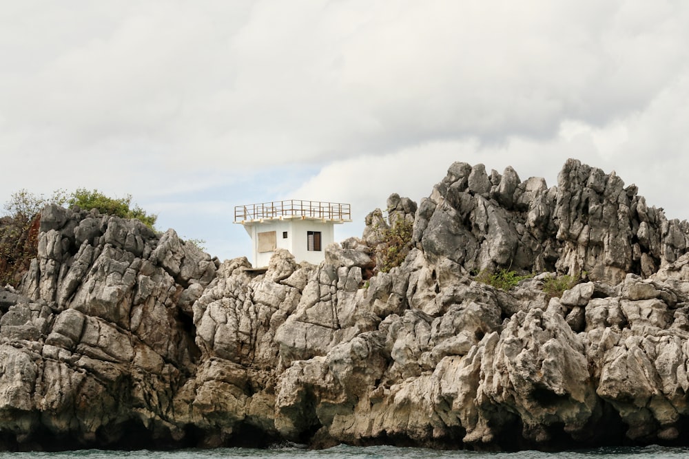 white lighthouse