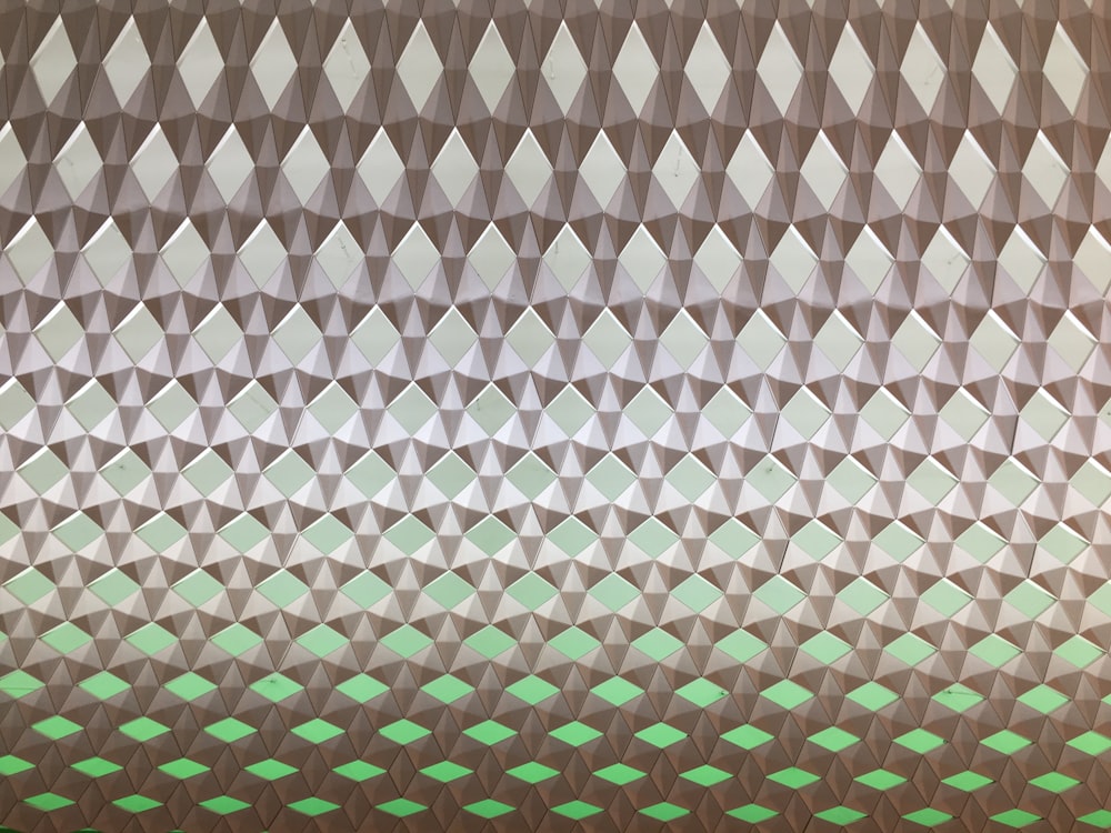 a wall that has a pattern on it